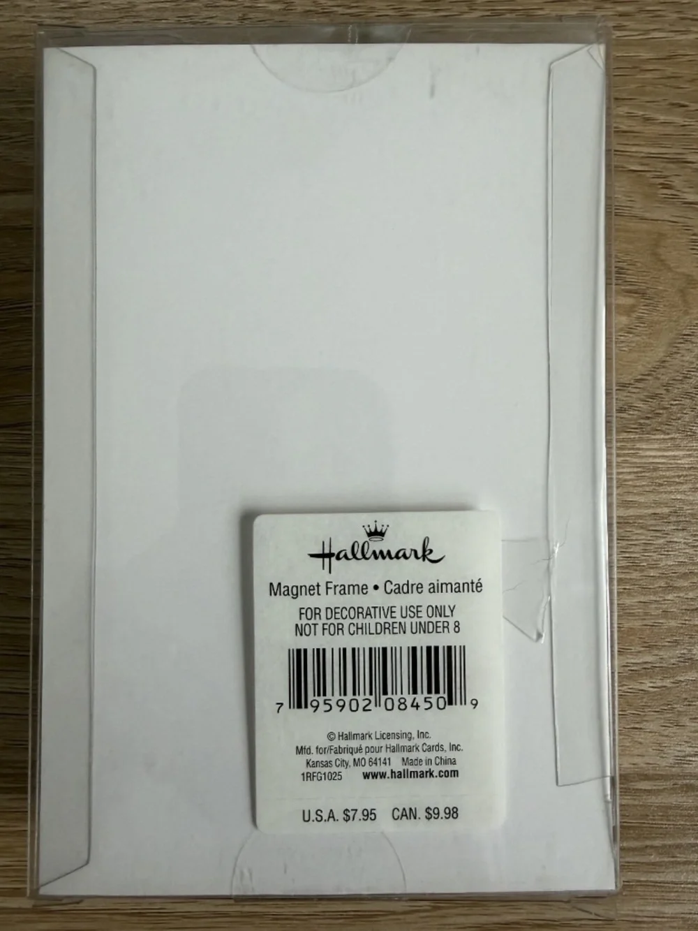 Hallmark Little Wonder Ultrasound Picture Magnetic Frame New Baby Sonogram Photo